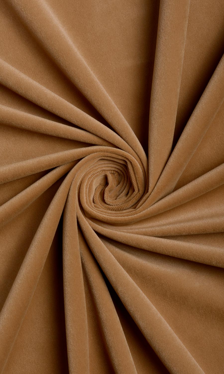 Velvet Home Décor Fabric By the Yard (Burnt Orange/ Brown)