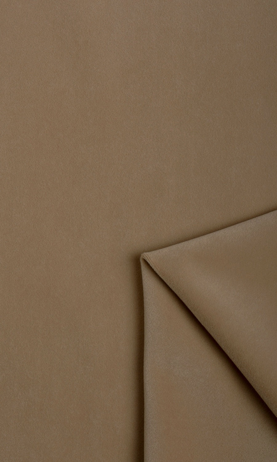 Velvet Fabric Material By the Yard (Brown)