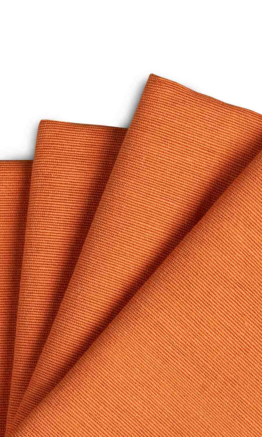 Cotton Window Treatments Fabric By the Yard (Muted Orange)