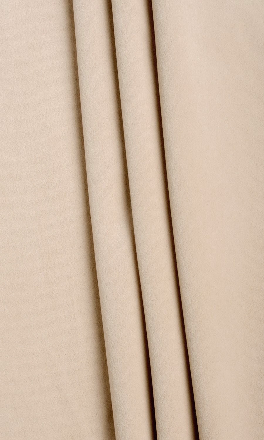Velvet Fabric Material By the Yard (Beige)