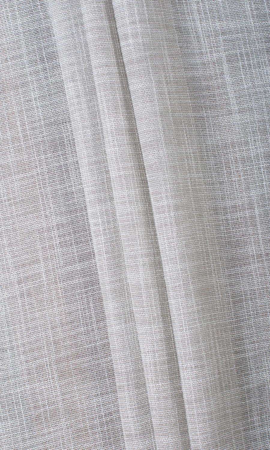 Textured Sheer Fabric Material By the Yard (Smoke Gray)