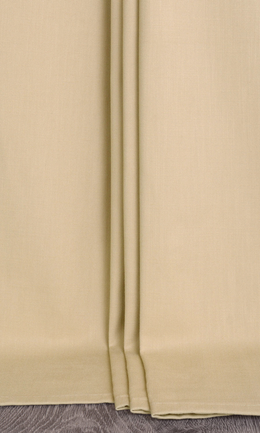 Poly-Cotton Home Textile Fabric Material Sample (Beige)
