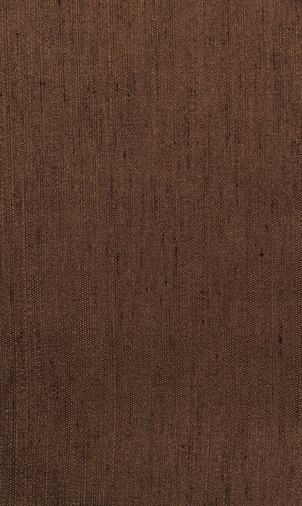 Silk Blend Home Textile Fabric Material Sample (Coffee Brown)