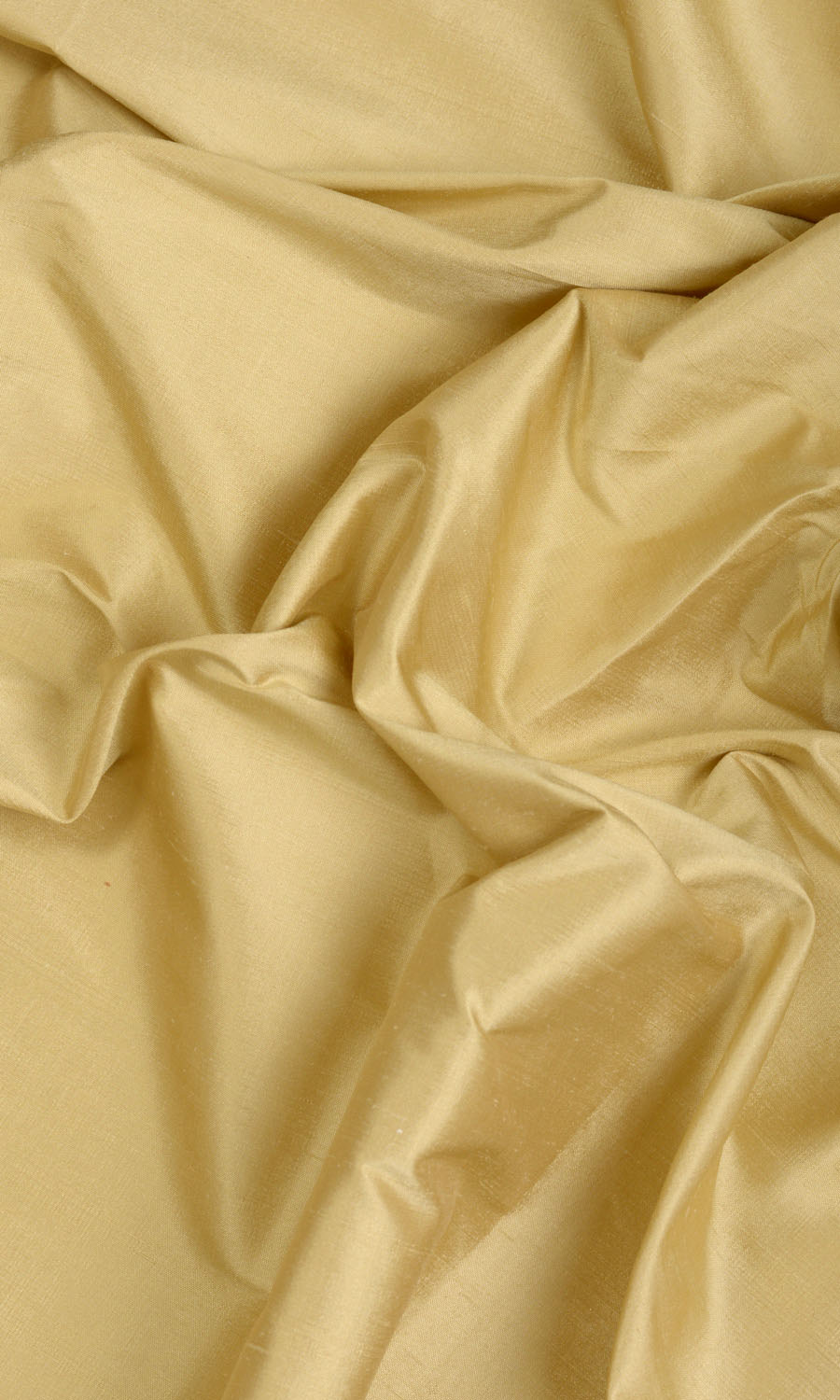 Shantung Silk Fabric Material By the Yard (Mustard Yellow)