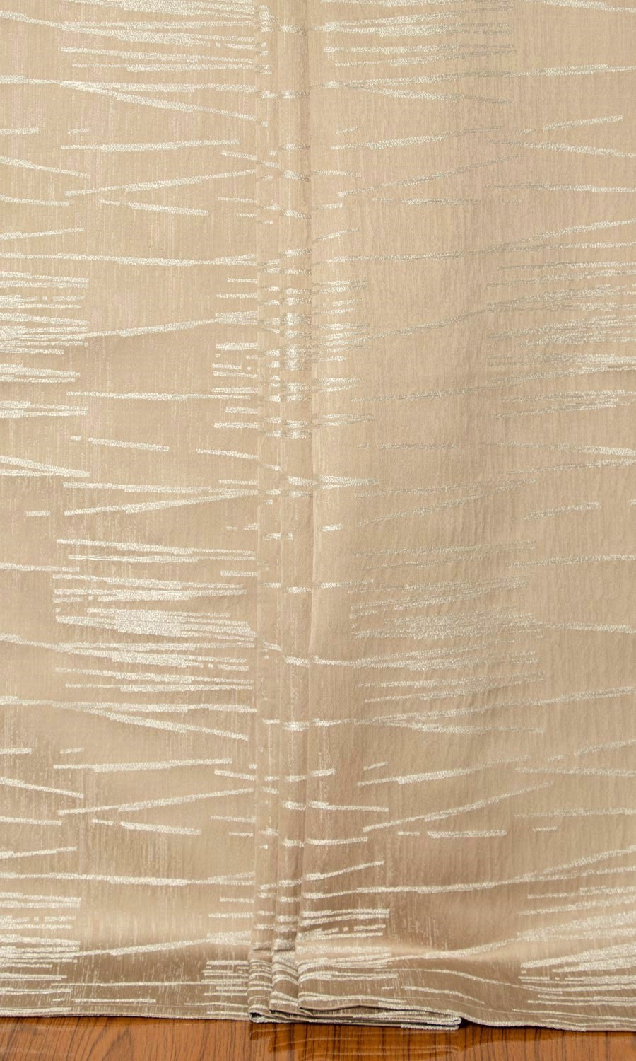 Abstract Patterned Home Textile Fabric Material By the Yard (Pink-Beige)