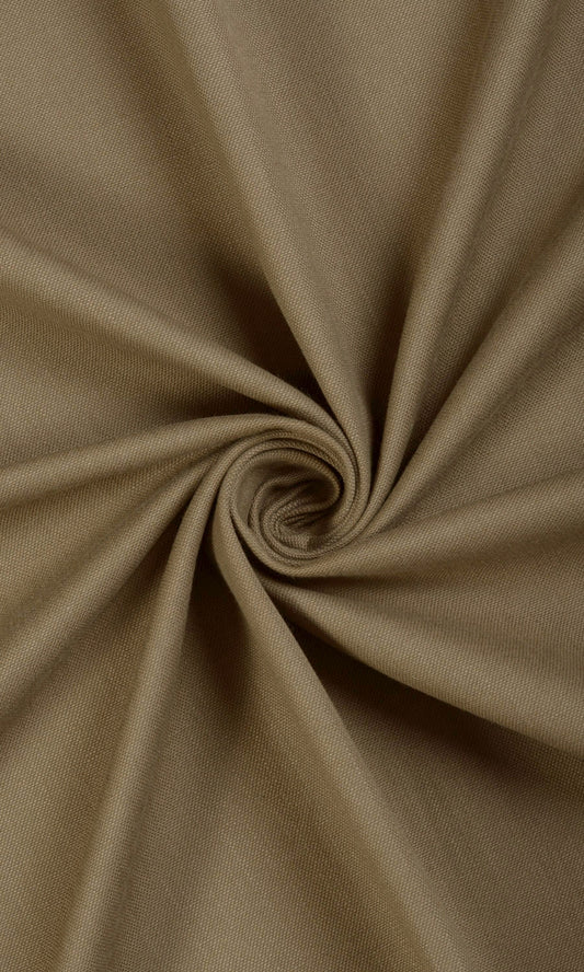 Poly-Cotton Home Décor Fabric By the Yard (Brown)