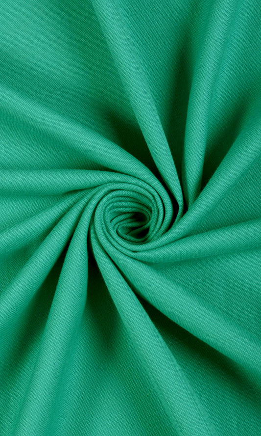 Poly-Cotton Home Décor Fabric By the Yard (Green)