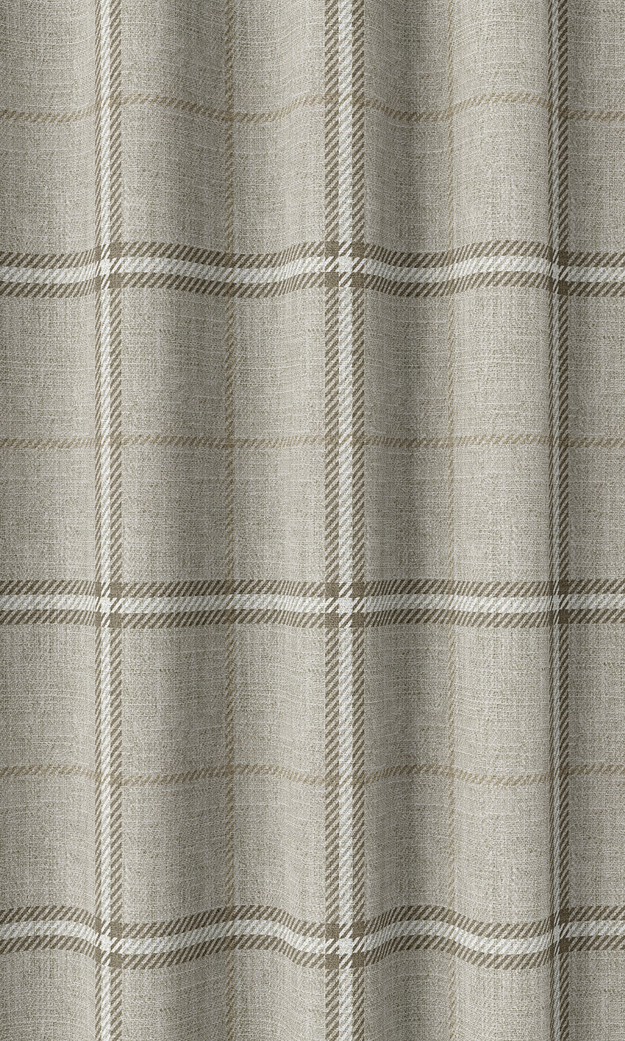 Striped Home Décor Fabric By the Yard (Warm Grey/ Beige)