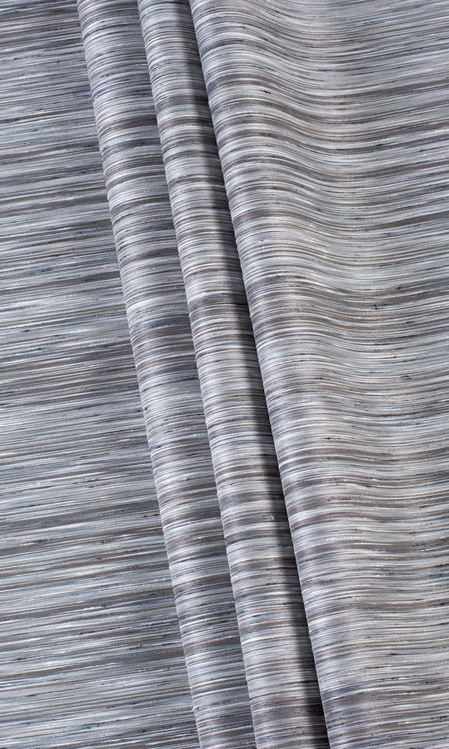 Textured Window Treatments Fabric Sample (Charcoal Gray/ Black)