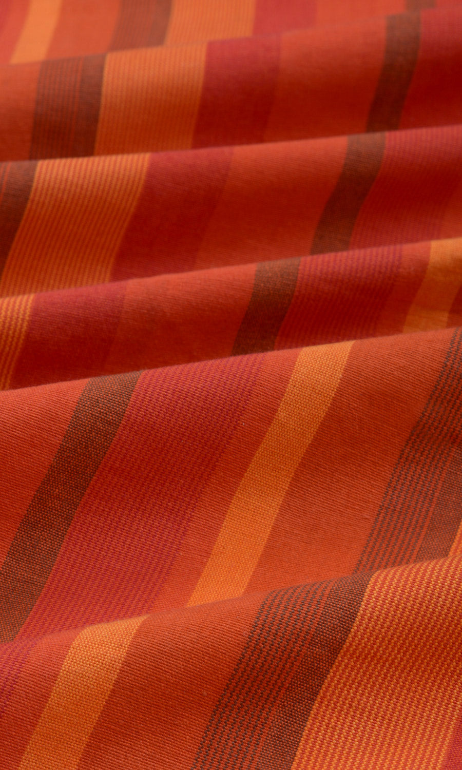 Cotton Fabric Sample for Curtains & Drapes (Red/ Orange)