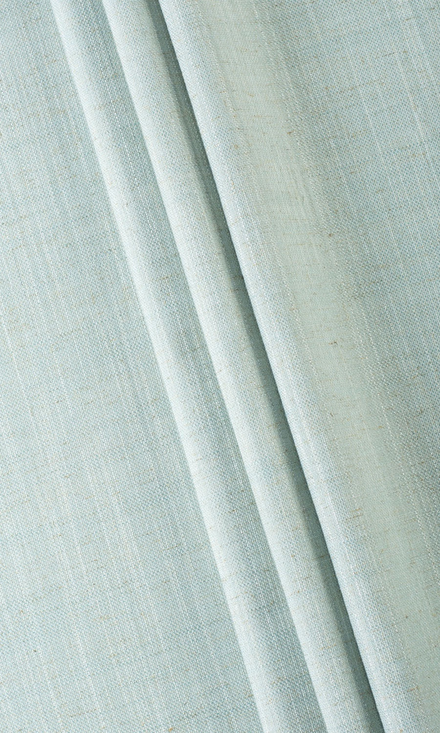Plain Linen-Blend Home Décor Fabric By the Yard (Powder Blue)