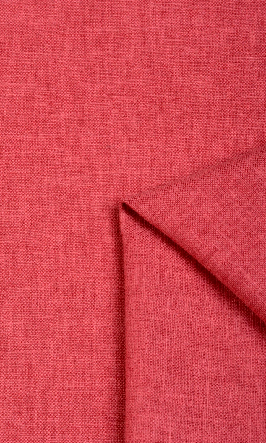 Linen-Blend Free Fabric Material Sample (Red)