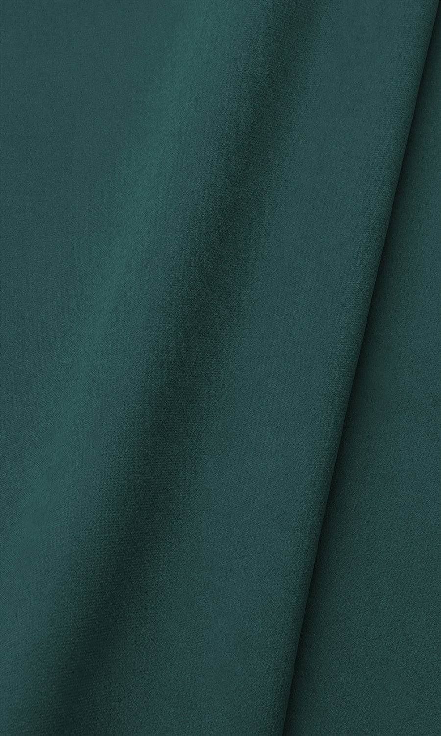 Velvet Window Treatments Fabric Sample (Teal Blue)
