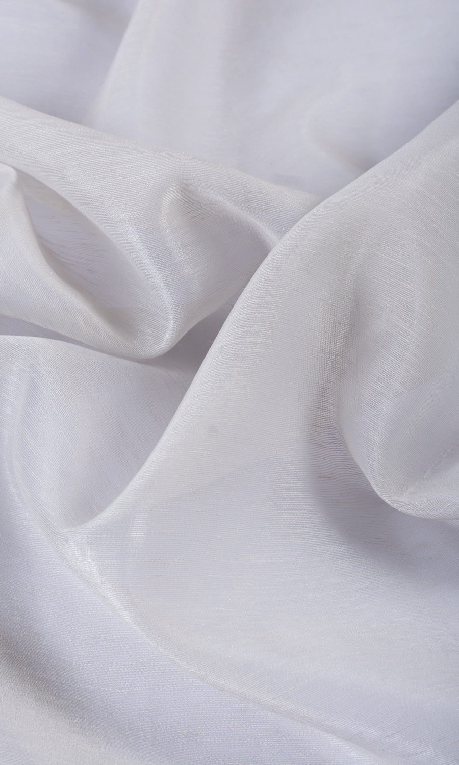 Plain Sheer Free Fabric Material Sample (Light Grey)