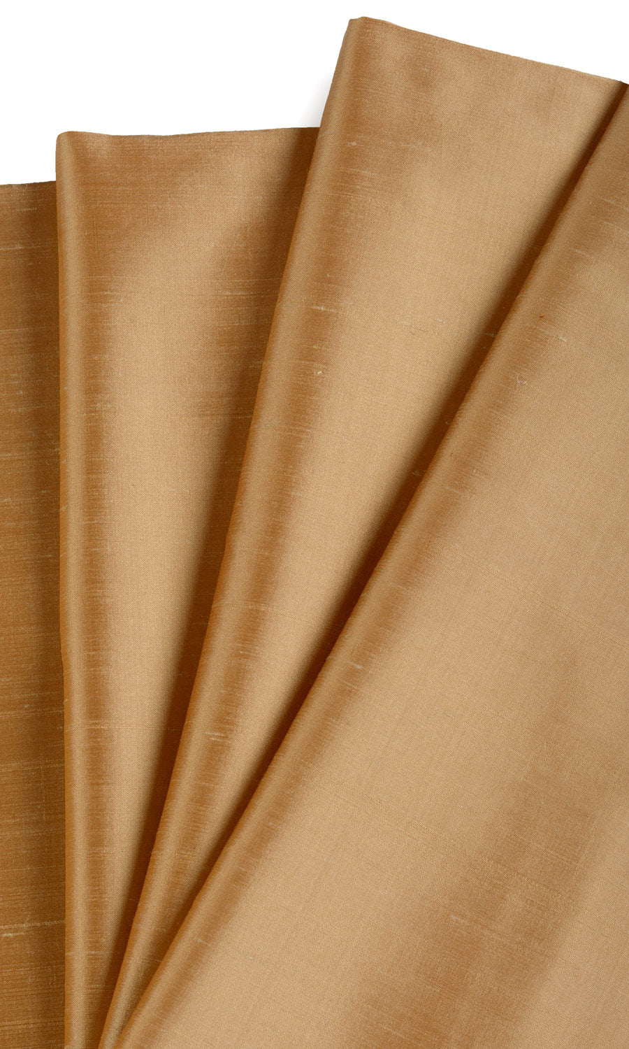 Shantung Silk Home Textile Fabric Material By the Yard (Mustard Gold)