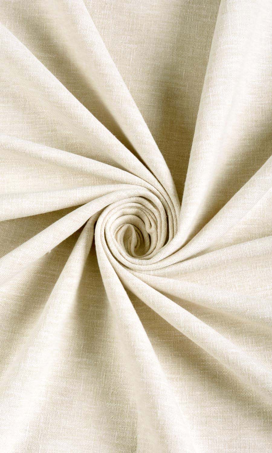 Poly-Cotton Home Décor Fabric By the Yard (Warm Ivory/ Pale Beige)