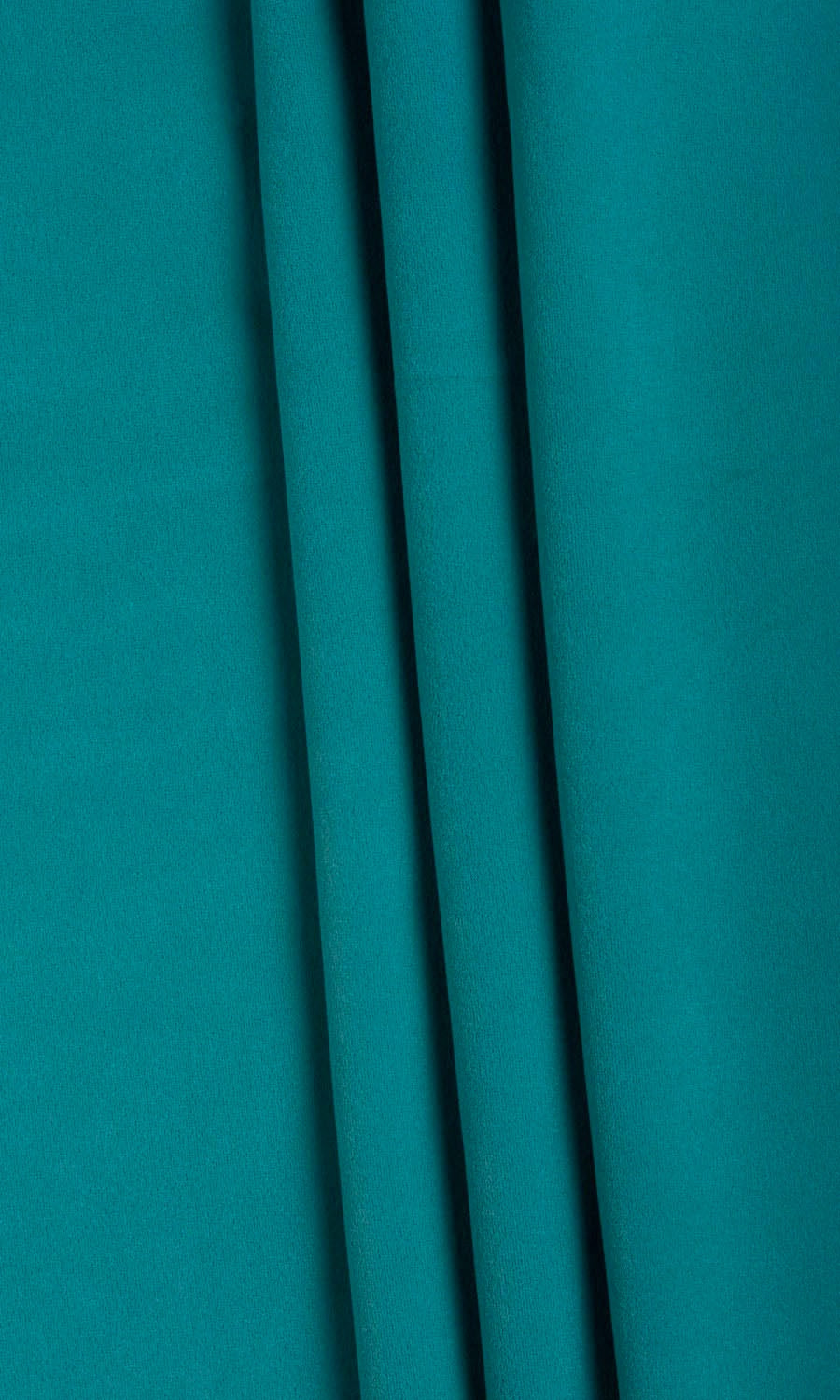 Velvet Fabric Material By the Yard (Cerulean Blue)