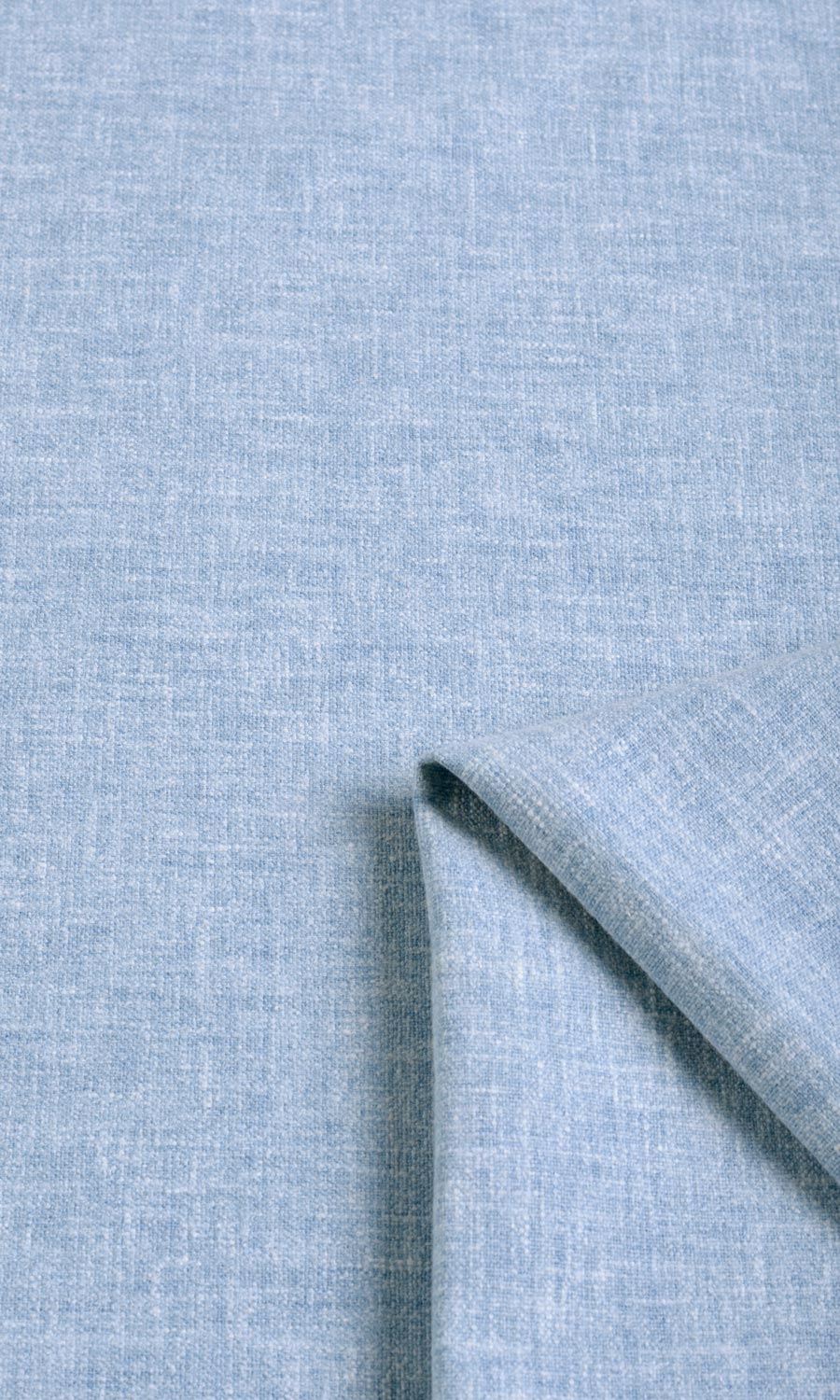 Poly-Cotton Blend Fabric Material By the Yard (Blue)