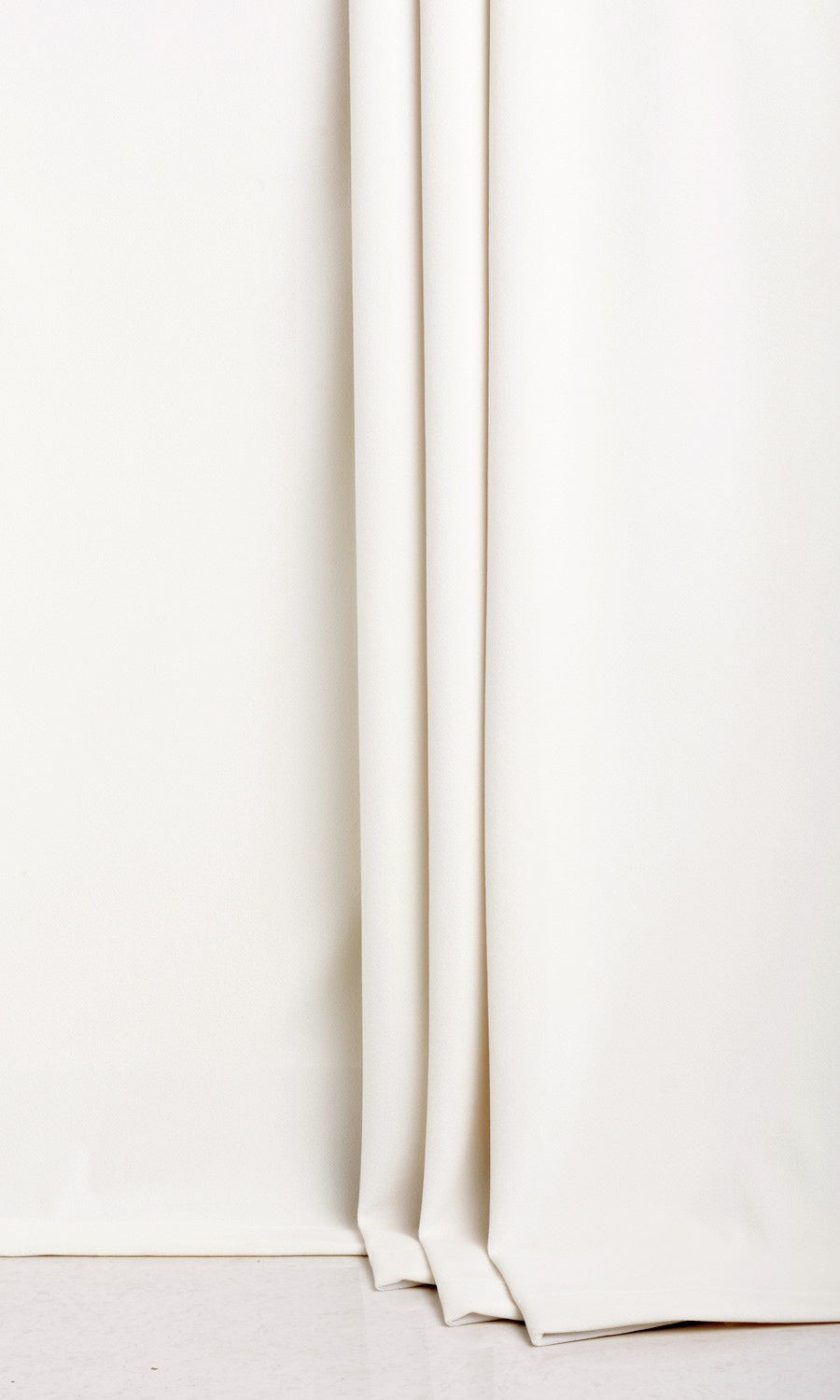 Velvet Fabric Material By the Yard (White)