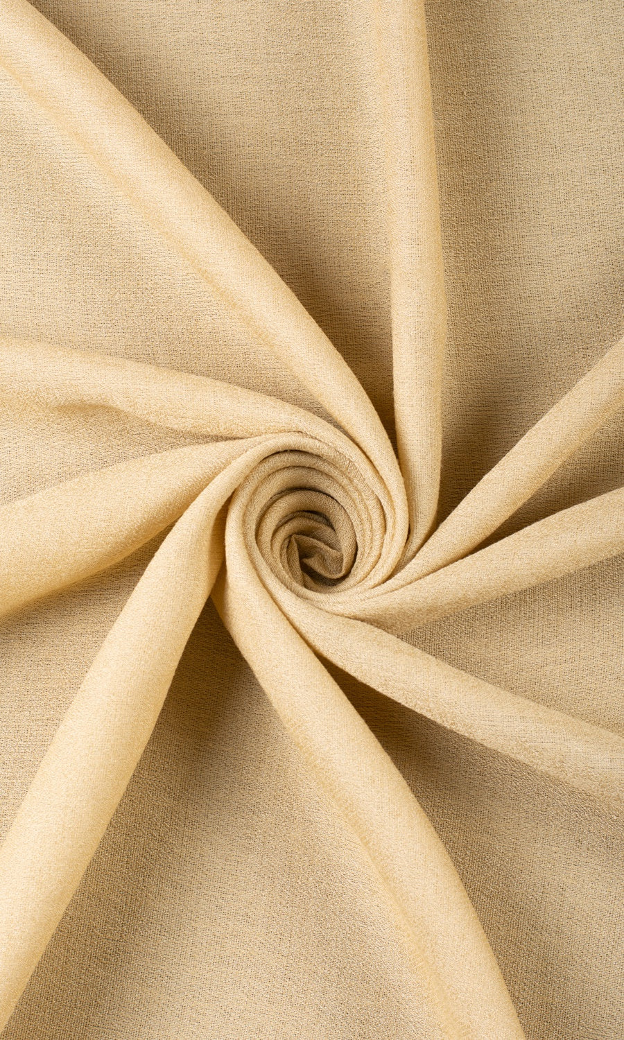 Sheer Home Textile Fabric Material By the Yard (Macaroon Beige/ Warm Yellow)