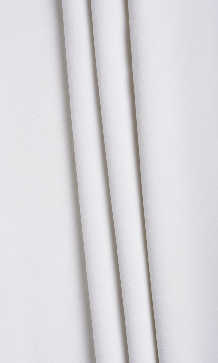 Velvet Home Textile Fabric Material Sample (White)