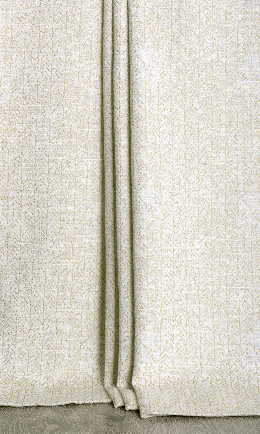 Herringbone Poly-Cotton Home Décor Fabric By the Yard (Pale Green)