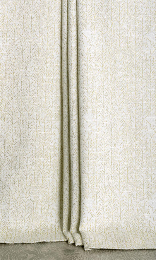 Herringbone Poly-Cotton Home Décor Fabric By the Yard (Pale Green)