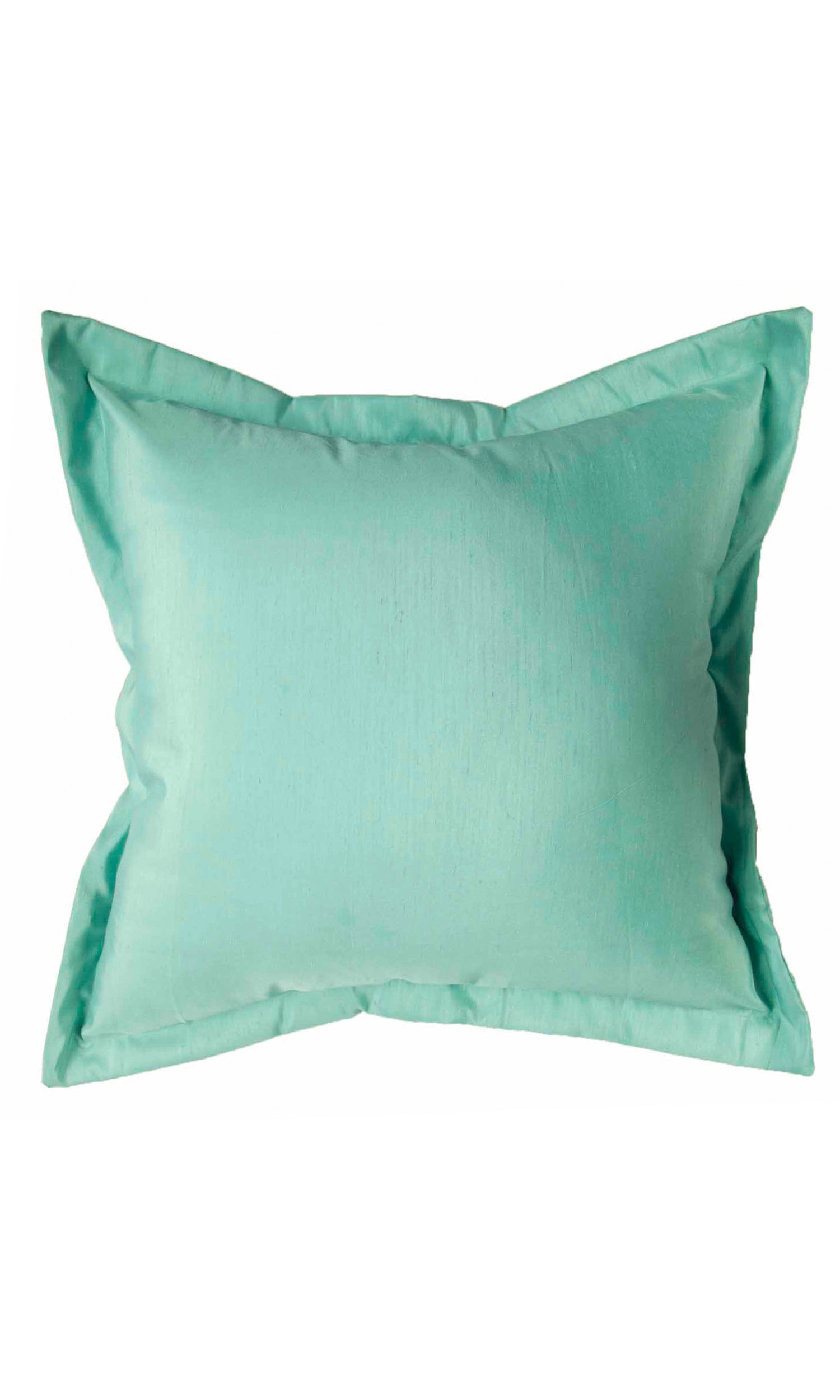 Faux Silk Fabric Material By the Metre (Seagreen Blue)