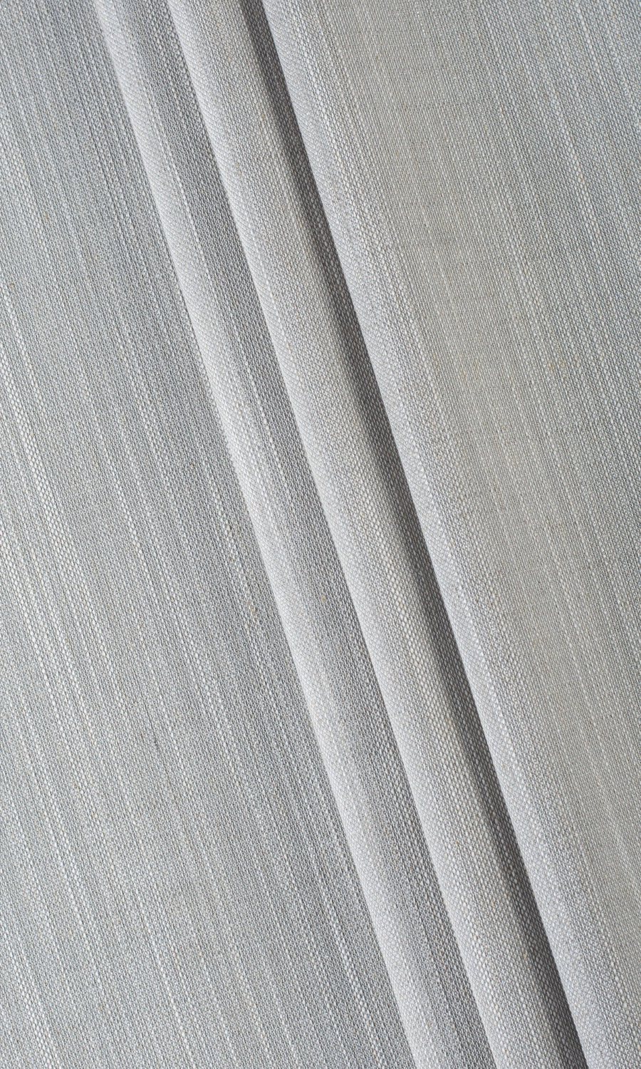 Plain Linen-Blend Home Décor Fabric By the Yard (Gray)