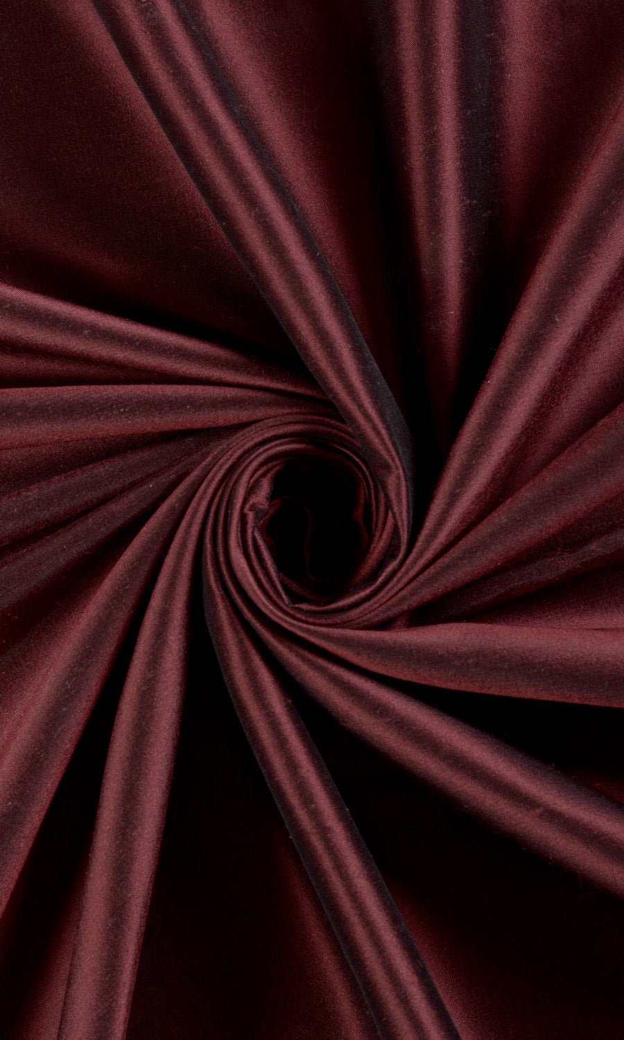 Shantung Silk Home Décor Fabric By the Yard (Wine Red/ Maroon)