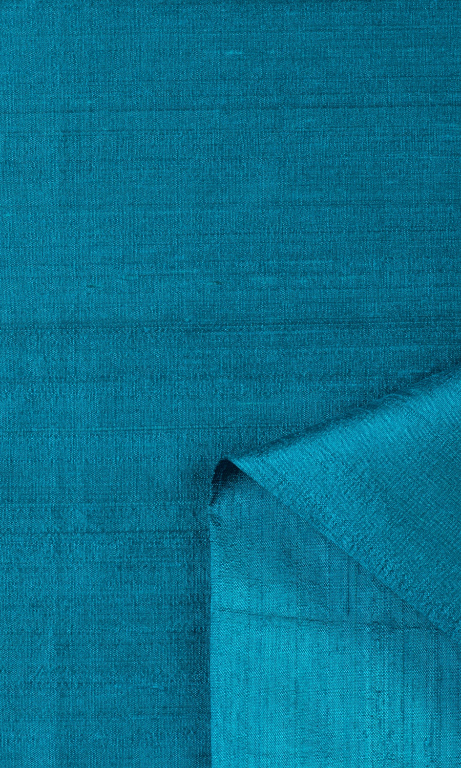 Dupioni Silk Free Fabric Material Sample (Teal Blue)