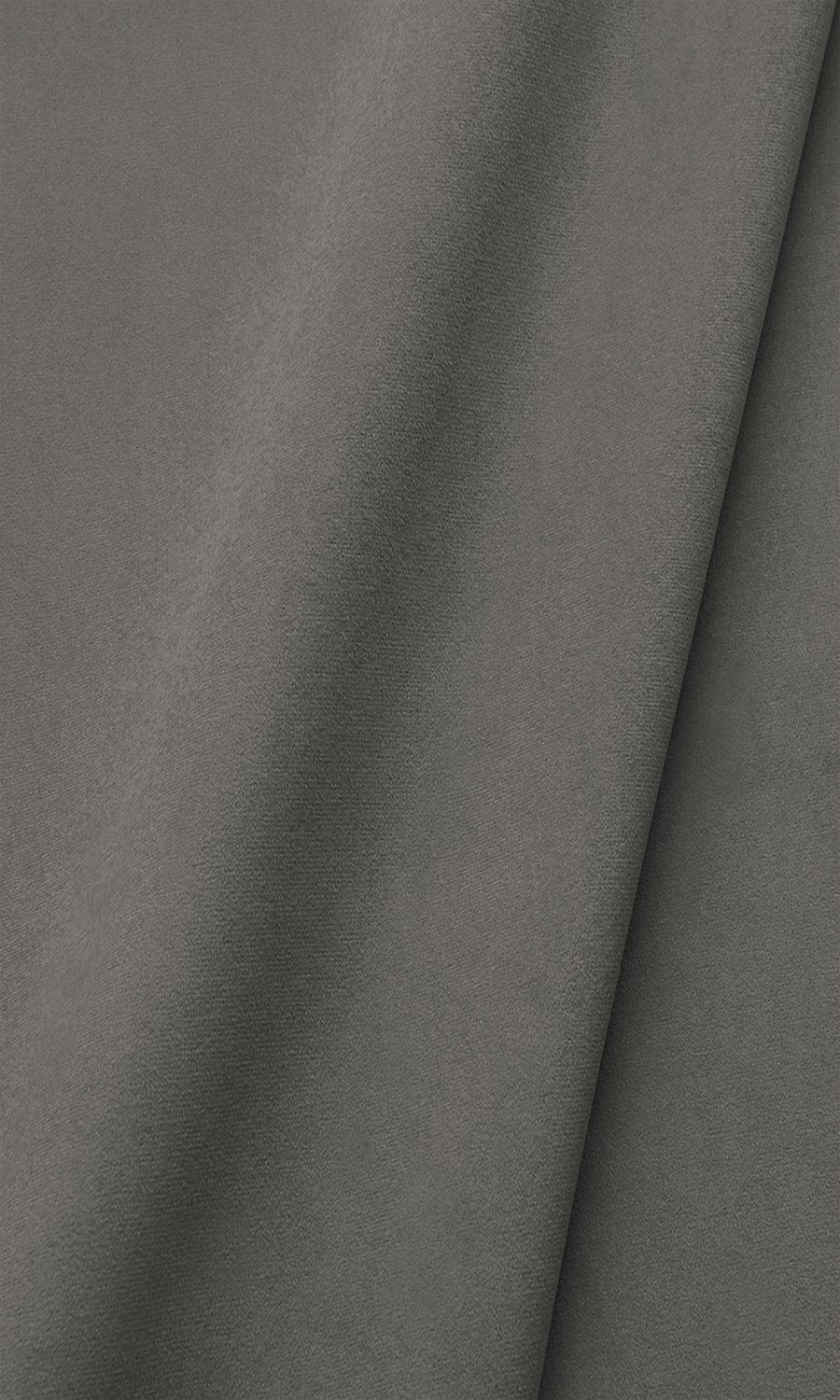 Velvet Window Treatments Fabric Sample (Grey)