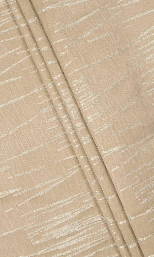 Abstract Patterned Home Décor Fabric By the Yard (Pink-Beige)