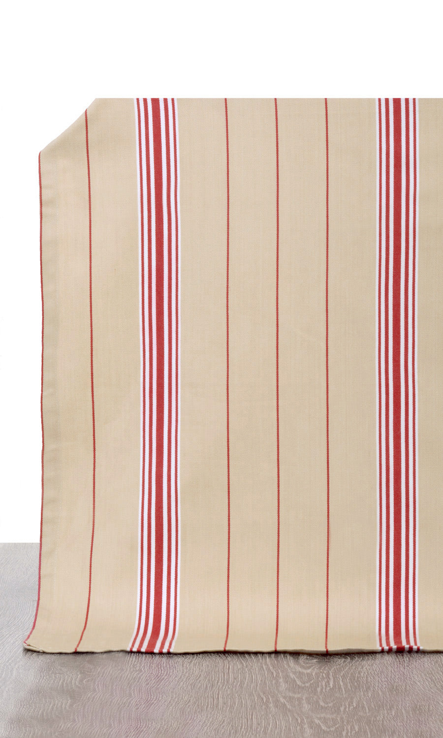 Cotton Fabric Sample for Curtains & Drapes (Brown/ Beige/ Red)