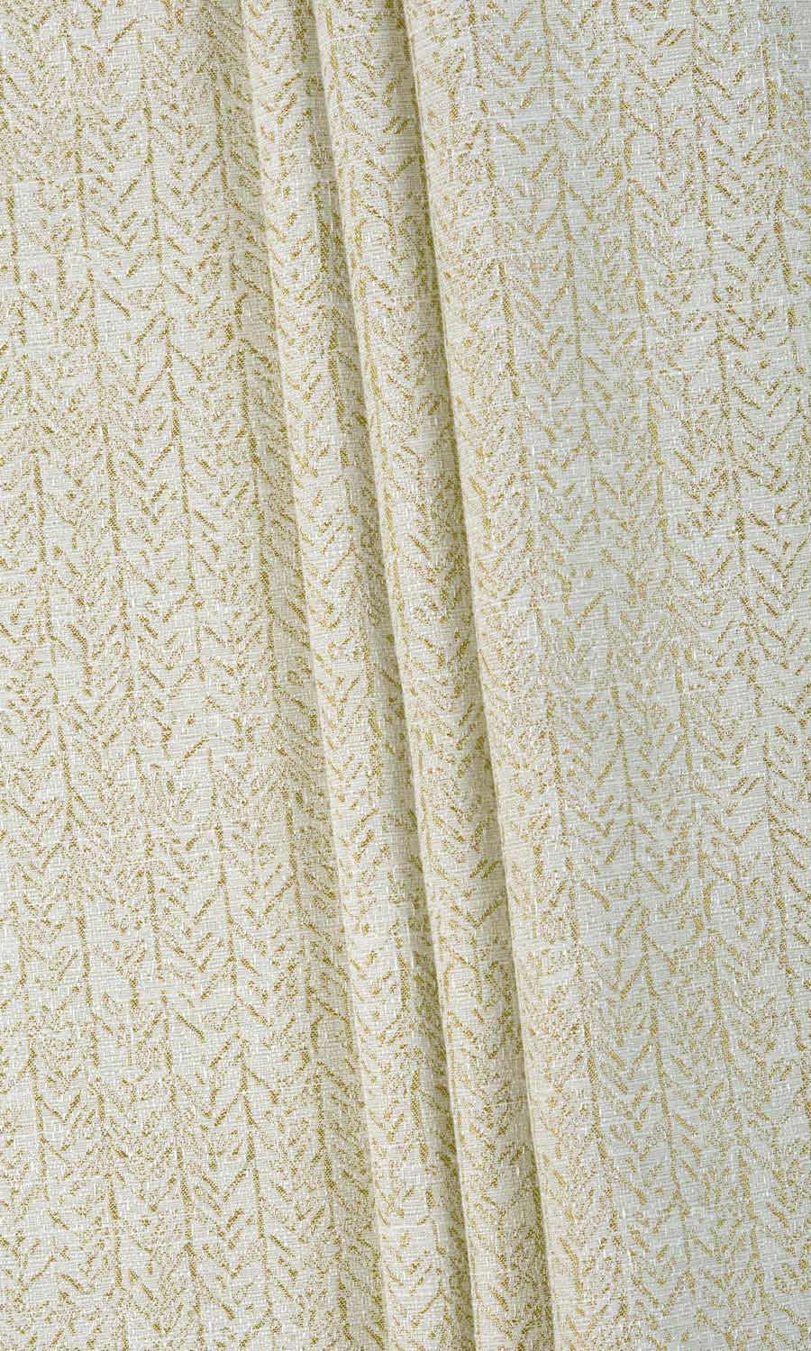 Herringbone Poly-Cotton Free Fabric Material Sample (Pale Green)