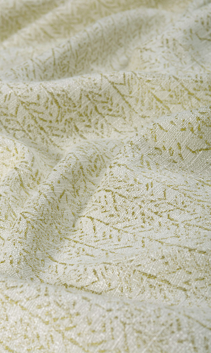 Herringbone Poly-Cotton Home Textile Fabric Material By the Yard (Pale Green)