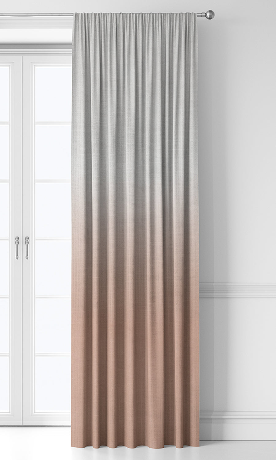 2-Tone Ombre Home Décor Fabric By the Yard (Salmon)