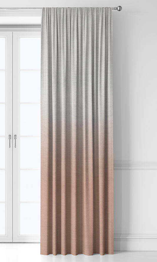 2-Tone Ombre Home Décor Fabric By the Yard (Salmon)