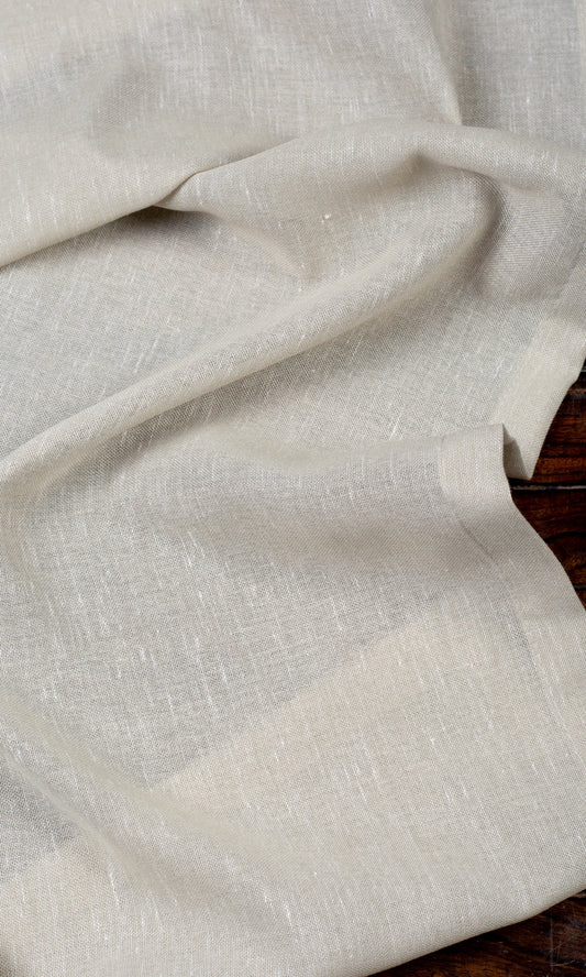 Plain Sheer Home Décor Fabric By the Yard (Gre-ige)