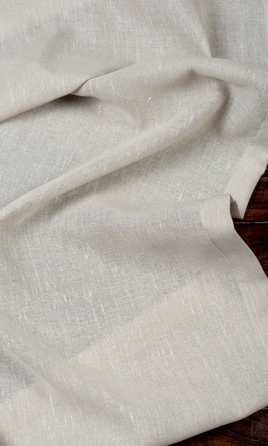 Plain Sheer Home Décor Fabric By the Yard (Gre-ige)