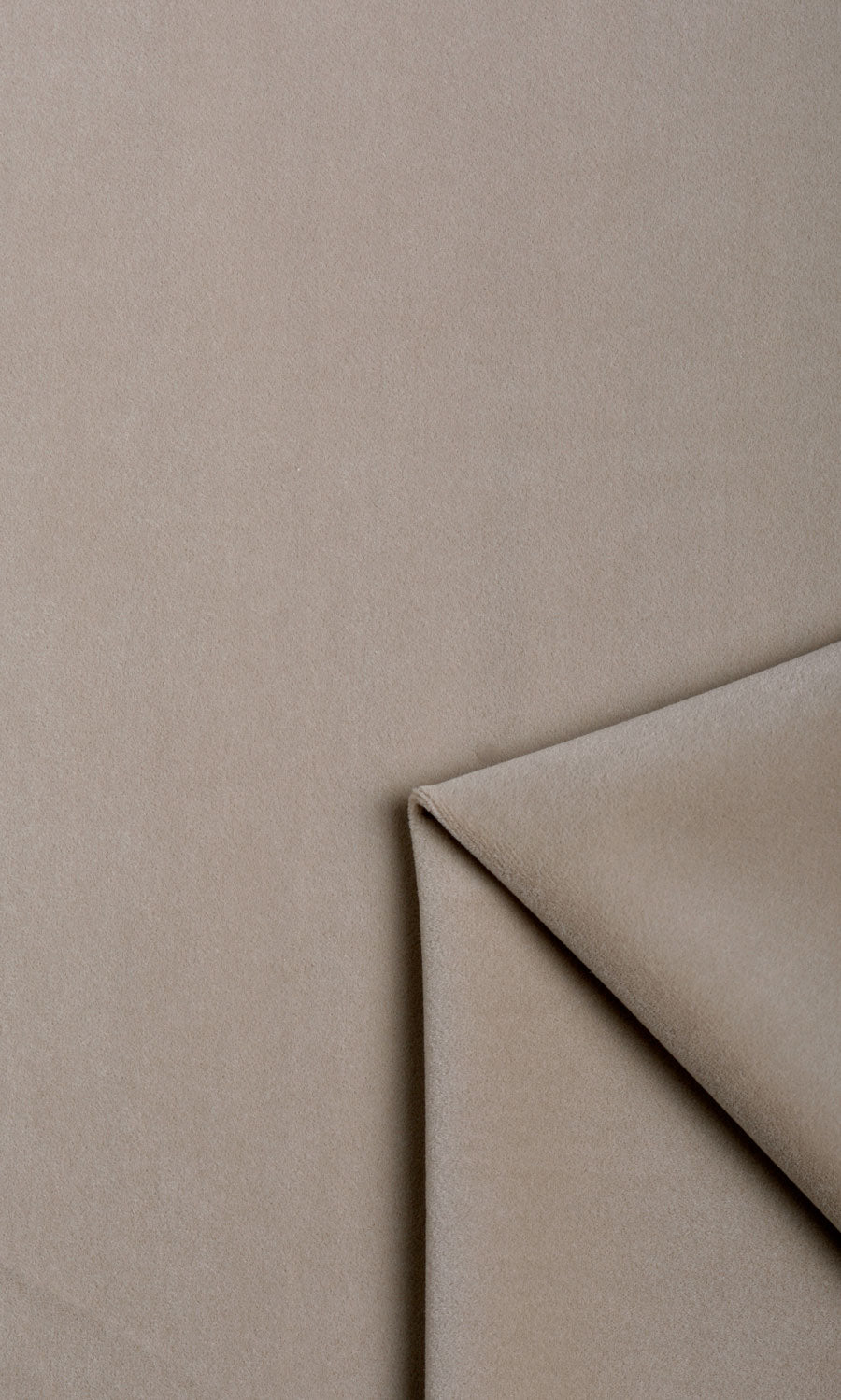 Velvet Window Treatments Fabric By the Yard (Taupe)