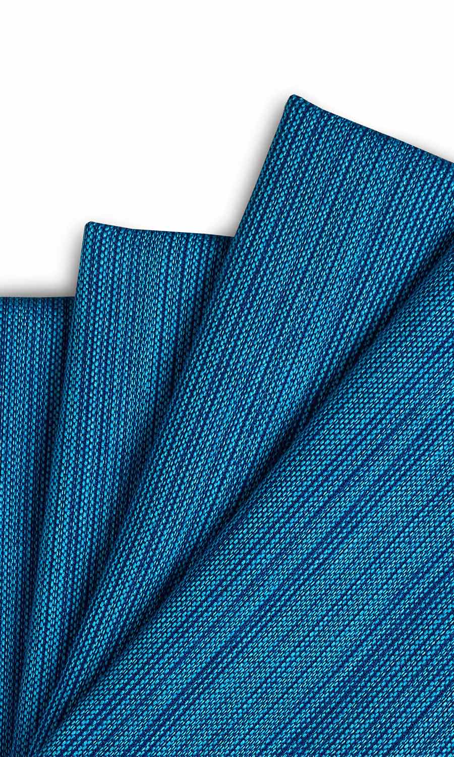 Cotton Window Treatments Fabric Sample (Blue)
