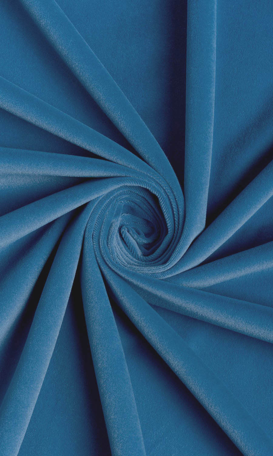 Velvet Home Décor Fabric By the Yard (Royal Blue)