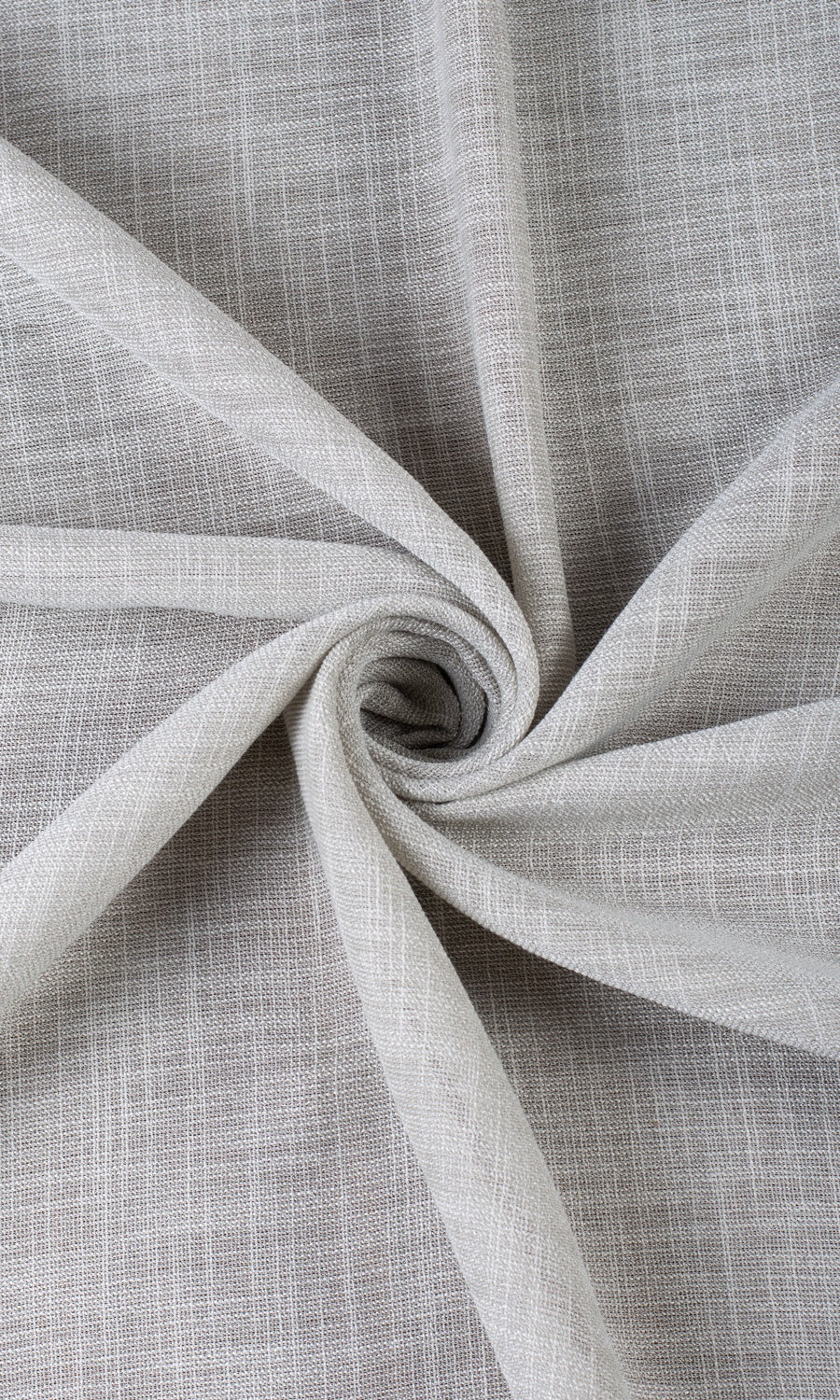 Textured Sheer Home Textile Fabric Material Sample (Smoke Gray)